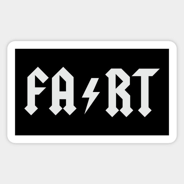 Fart ACDC (light) Sticker by mikevotava